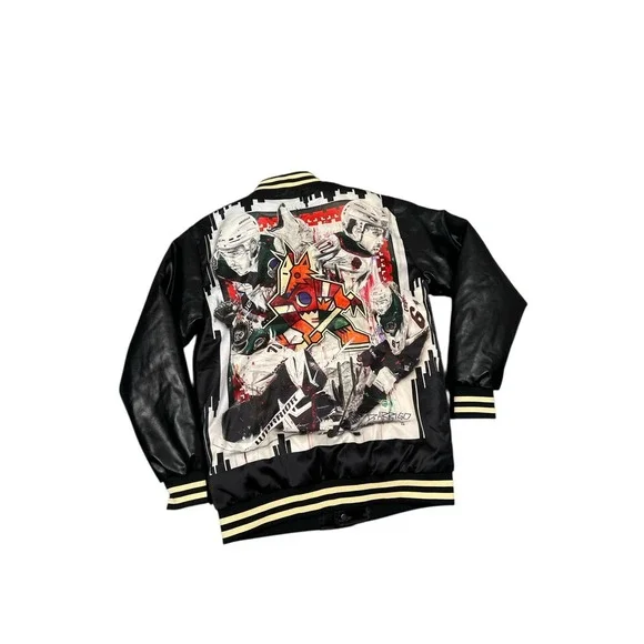 Arizona Coyotes Autographed Varsity Jacket Size M